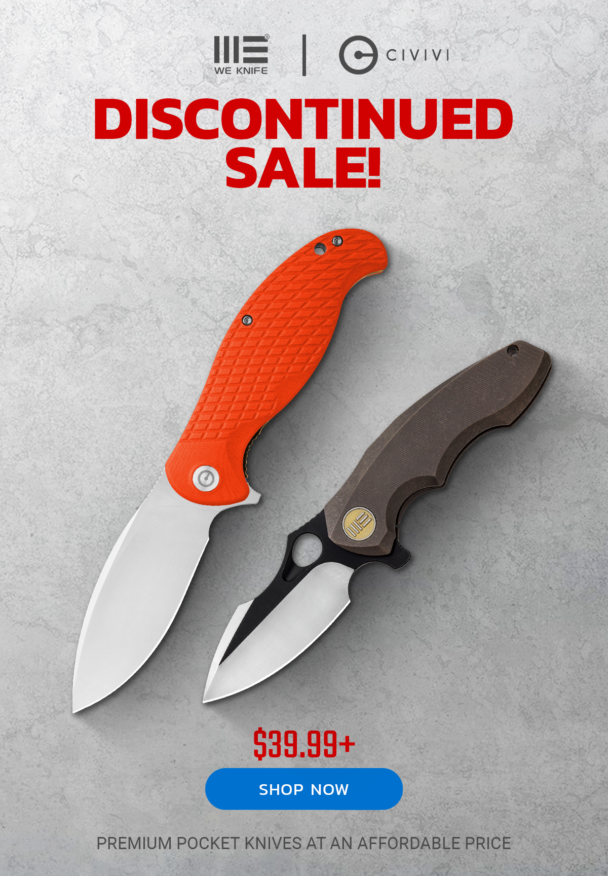 Blade HQ - Source: Discontinued Knives On Sale! | Milled