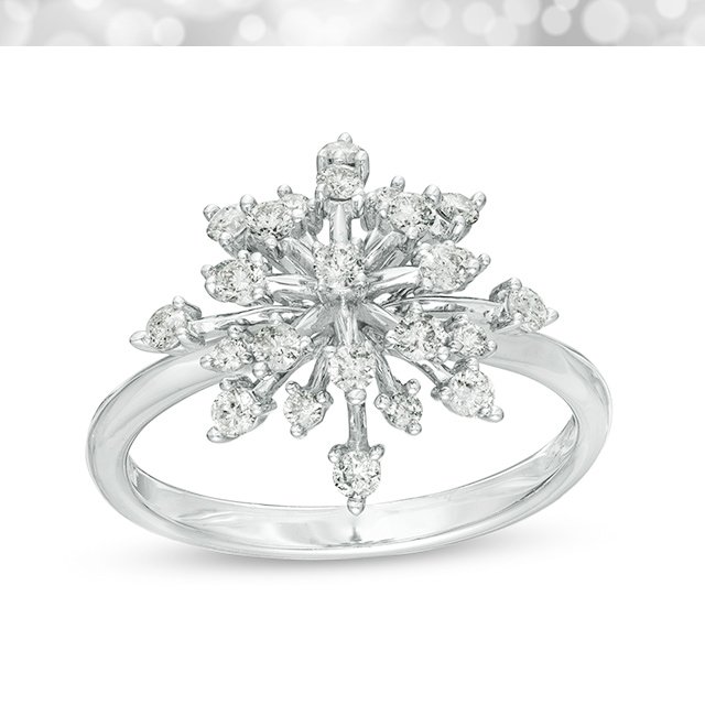Marilyn Monroe Collection White Gold 0.45ct Diamond Ring