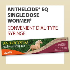 Anthelcide® EQ Single Dose Wormer†