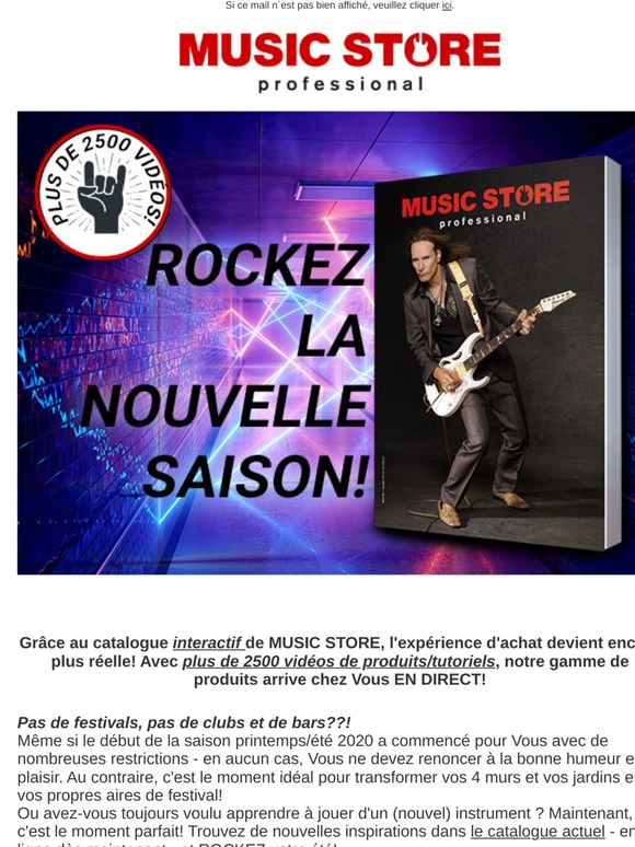 Le catalogue actuel - en ligne dès maintenant