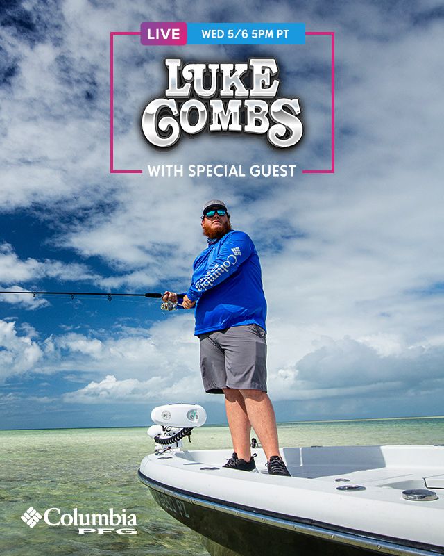 luke combs columbia fishing