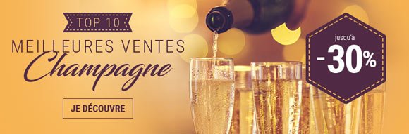 Top Meilleures Ventes Champagne jusqu'à -30% >> JE DECOUVRE