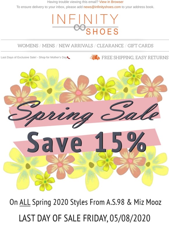 Last Days of Exclusive Sale! - Shop for Mother's Day👠