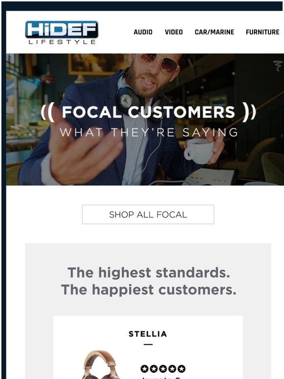 The highest standards. The happiest customers.