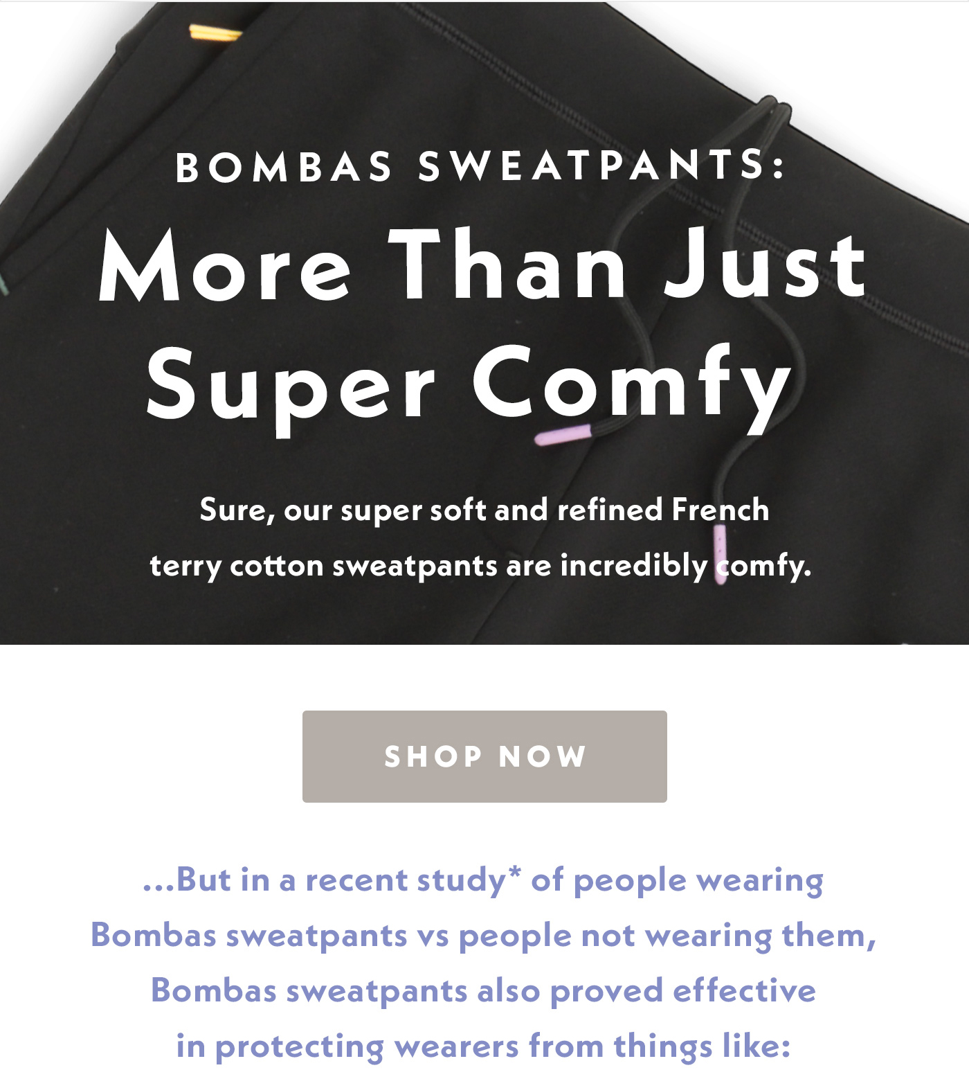 bombas men's sweatpants