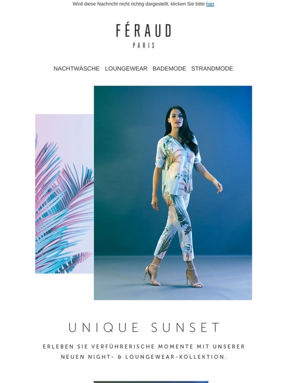 🌅Sunset Lover - exotische Drucke von Féraud