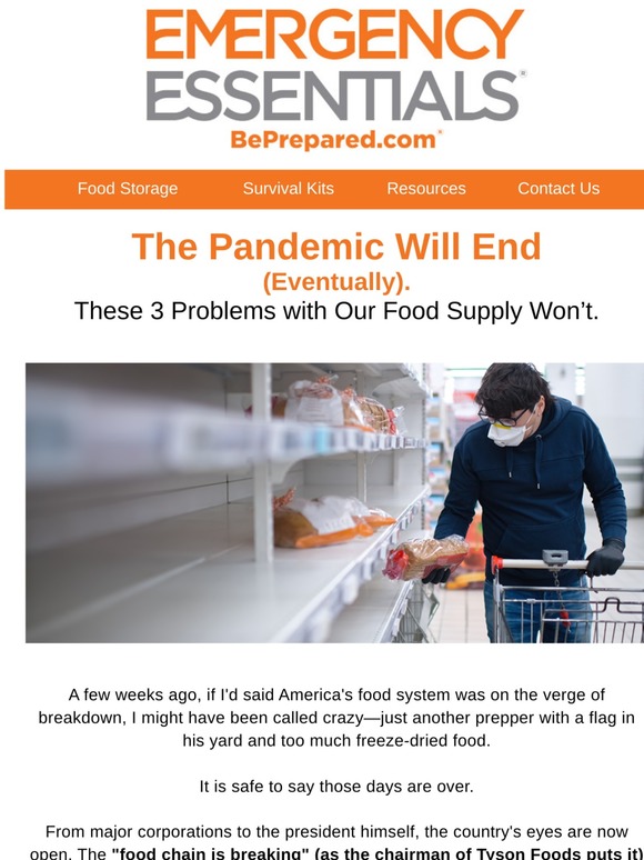 3 Food Supply Problems That Will Outlast COVID19 Milled