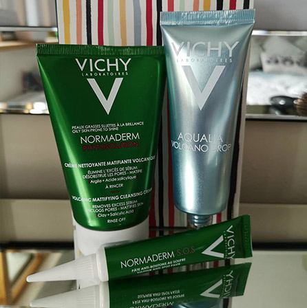vichy normaderm volcanic mattifying cleansing cream