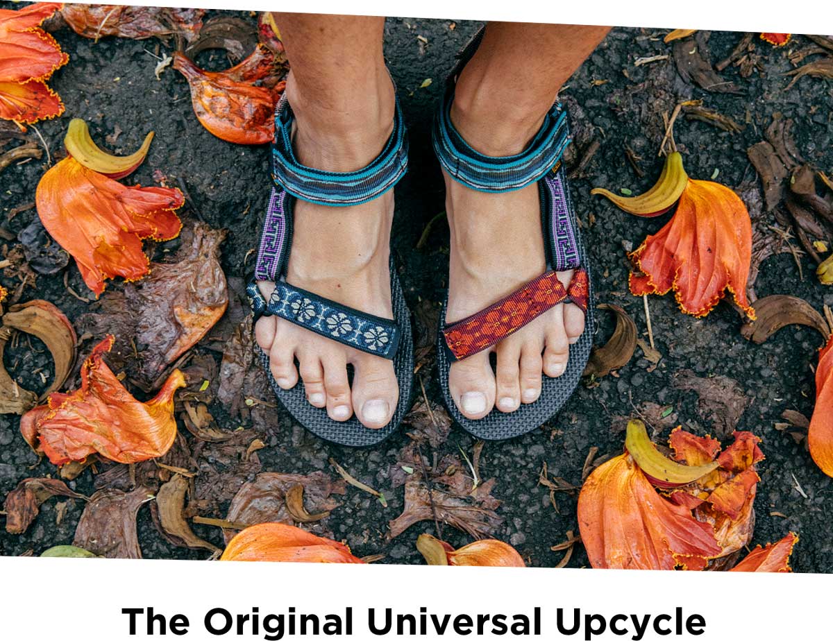 teva upcycle sandals