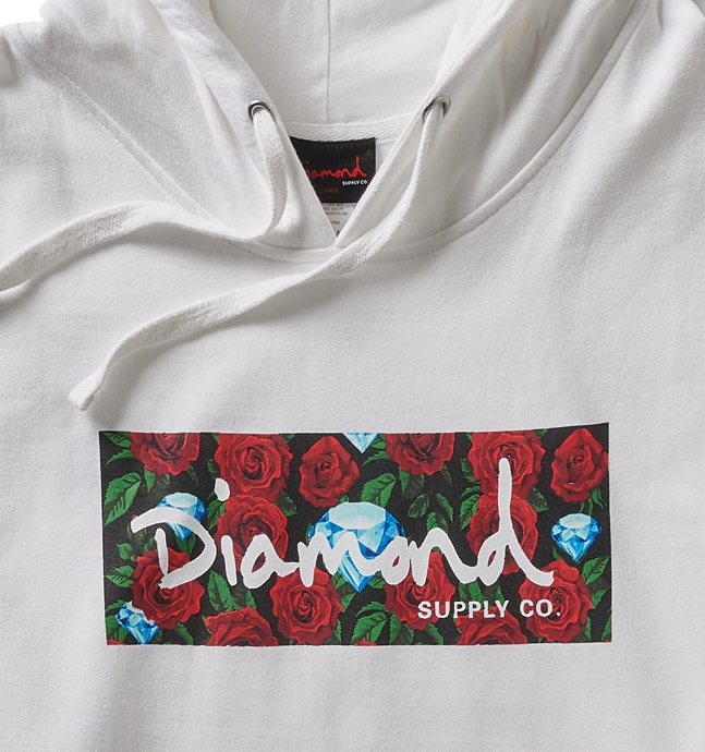 diamond rose hoodie