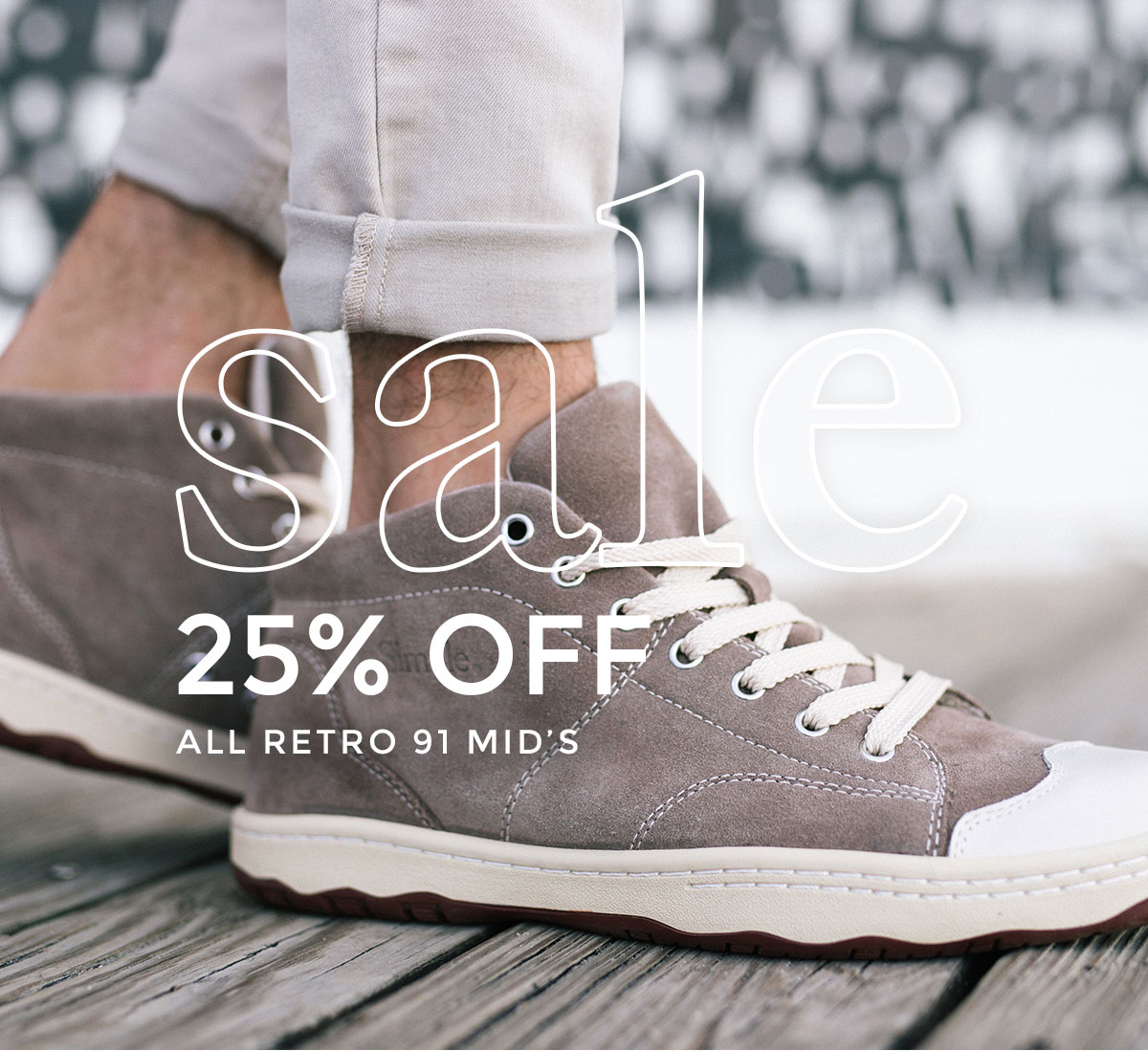 simple shoes retro 91