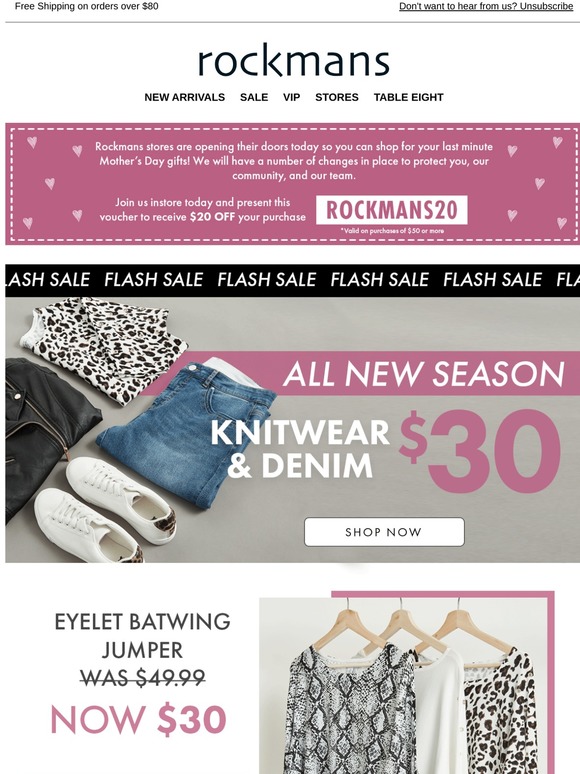 rockmans jumper sale