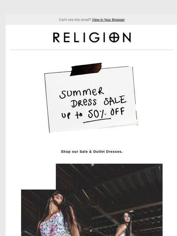 religion dresses sale