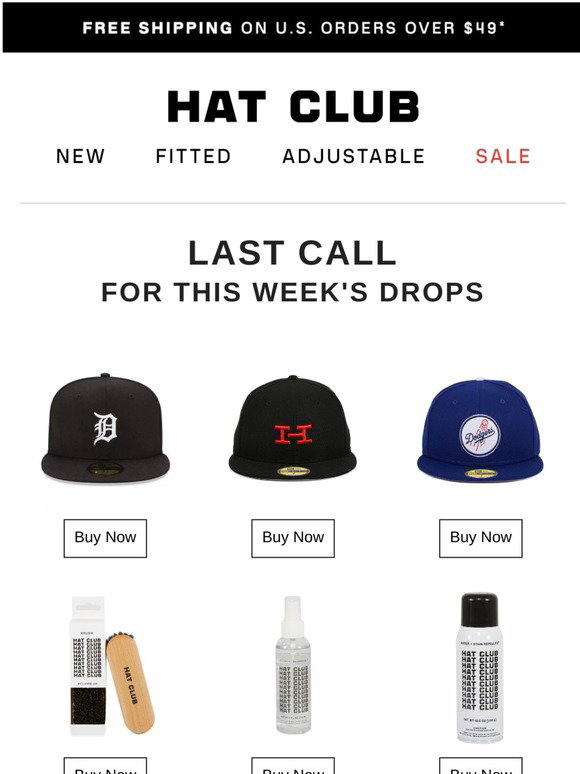 EXCLUSIVE 59FIFTY CLUB MONOGRAM HEXTECH - BLACK, INFRARED from