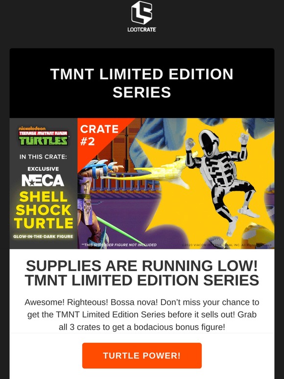 neca shell shocked turtle