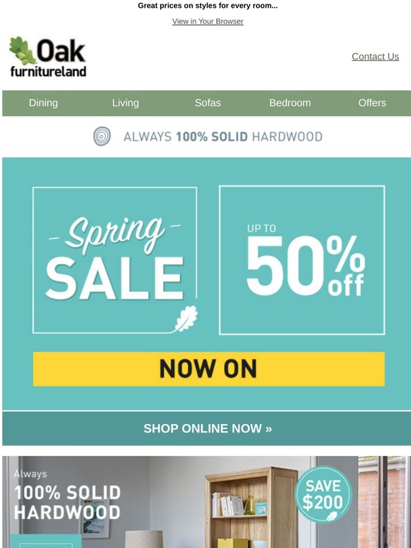 Hurry – these savings won’t last forever!