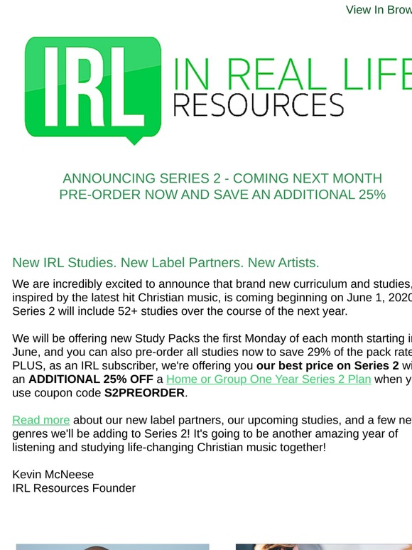 Series 2 Launching June 1 - Pre-Order And Save 25%