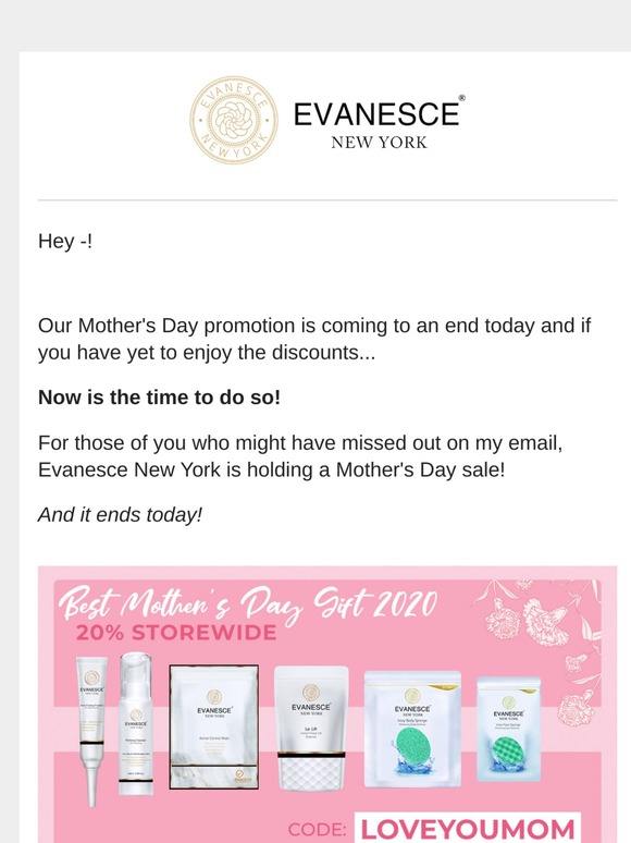 [Last Day Sale] Mother's Day Promotion!