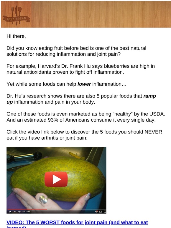 PaleoPlan Best Fruit Before Bed Milled