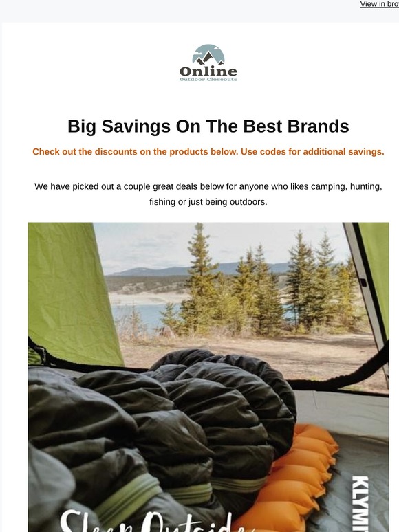 1 Week Only - 🎯Outdoor Gear Coupons Inside