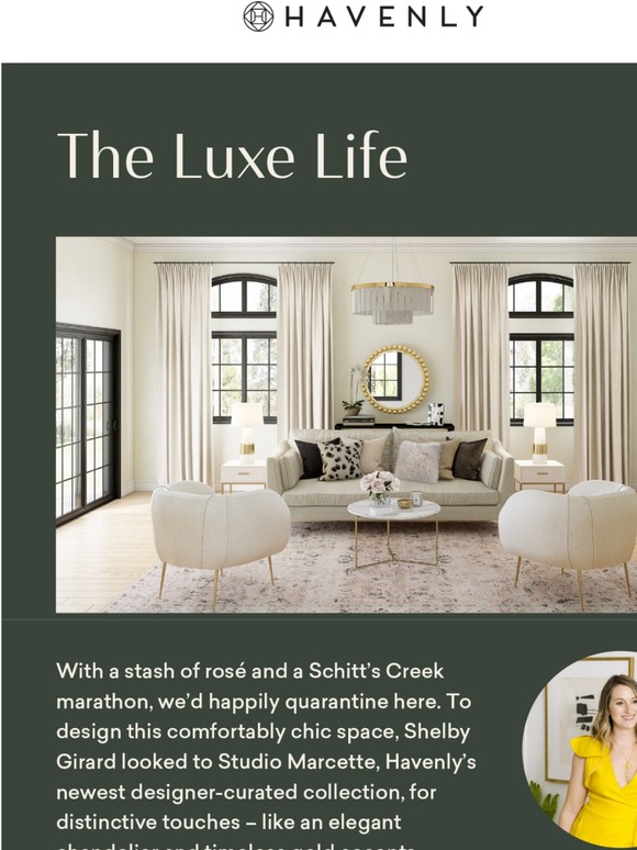 Havenly How to create a liveable + luxe home Milled