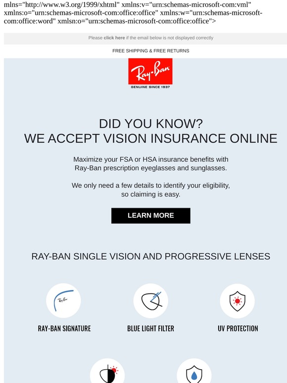 rayban insurance