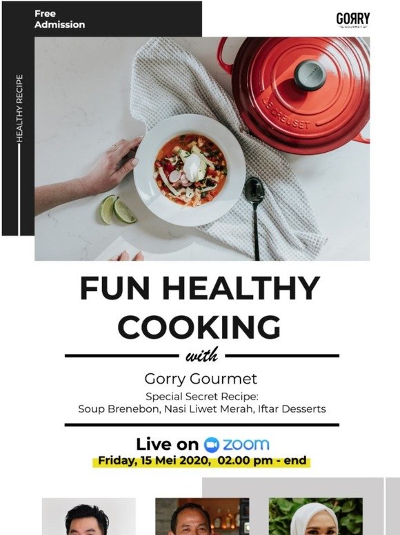 Fun Healthy Cooking with Gorry Gourmet