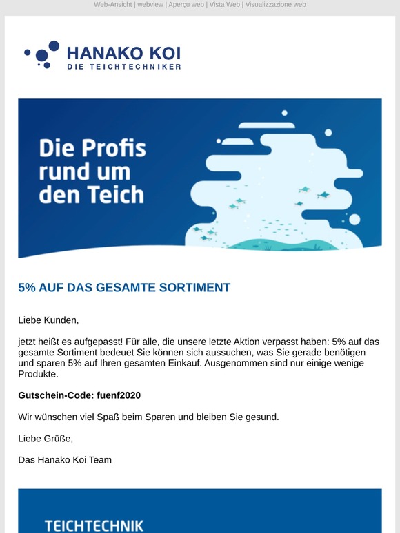 5% auf Alles. Jetzt Gutschein einlösen und sparen ...