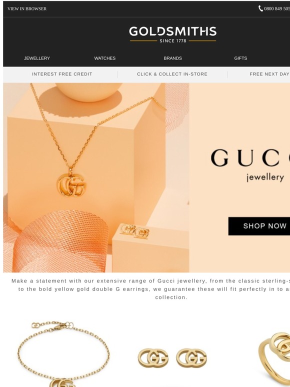 gucci bracelet goldsmiths