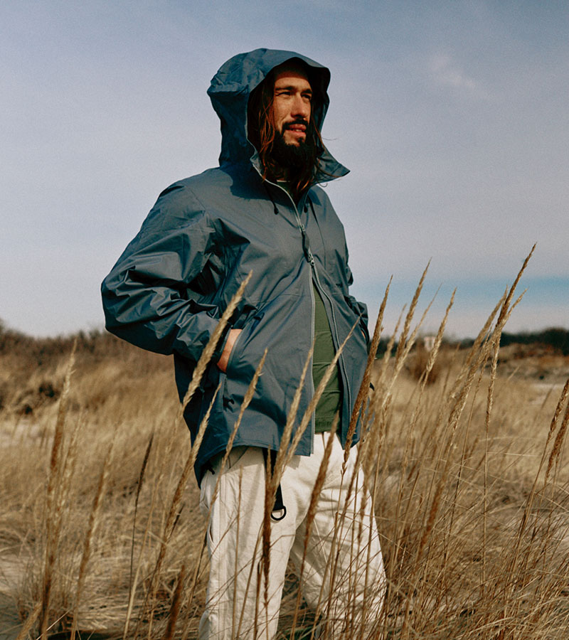 snow peak rain jacket