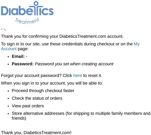 Welcome to DiabeticsTreatment.com