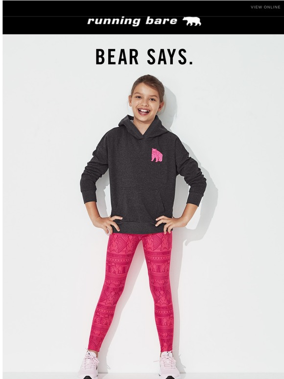 running bear leggings