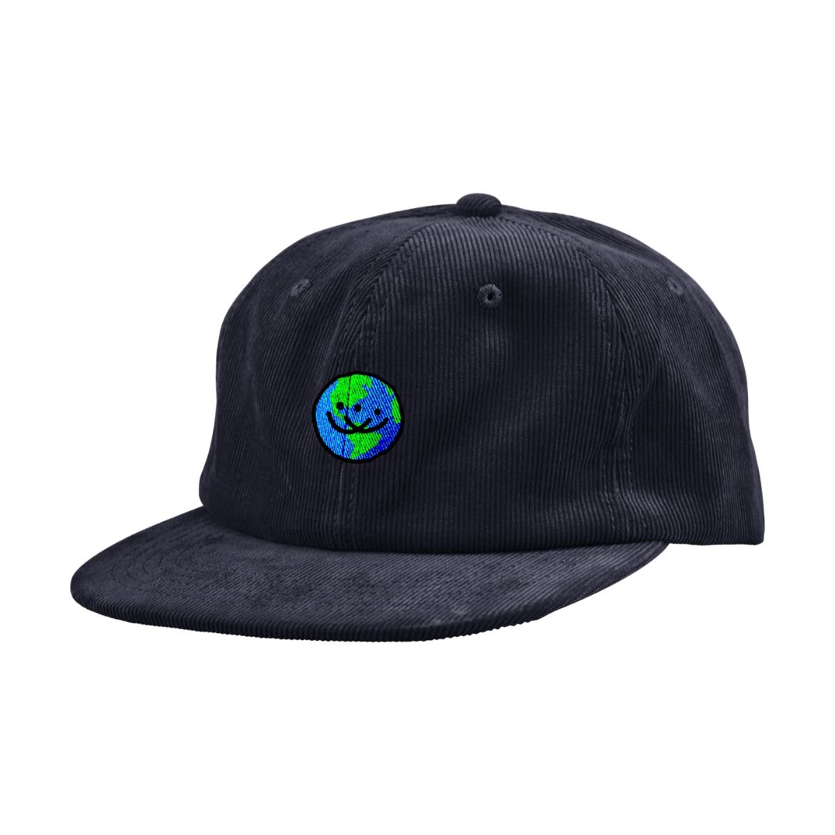 Doubles LTD Earth (Navy Corduroy) Snapback Hat
