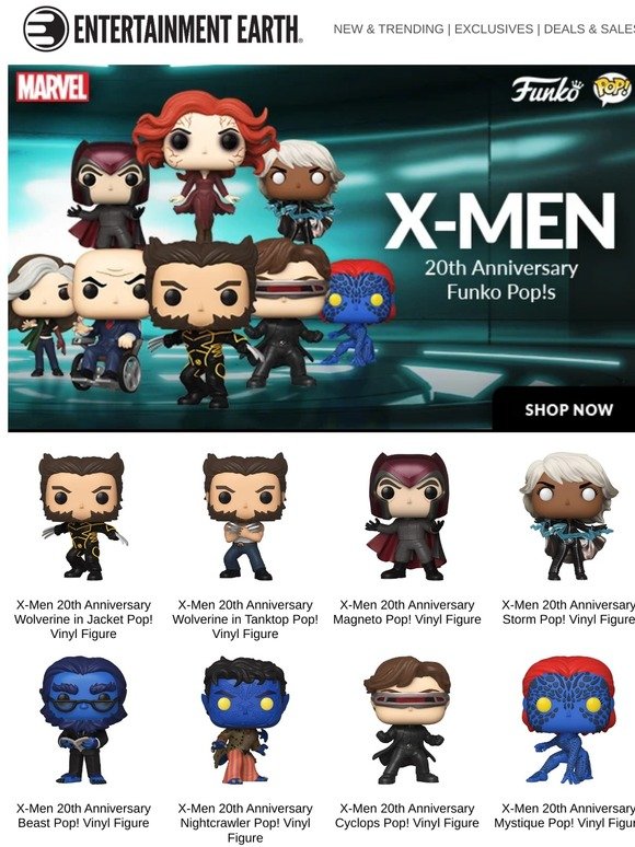 Funko POP Pin Professor X Exclusive Marvel Collectors Corp X-Men 20th Anvrsry 