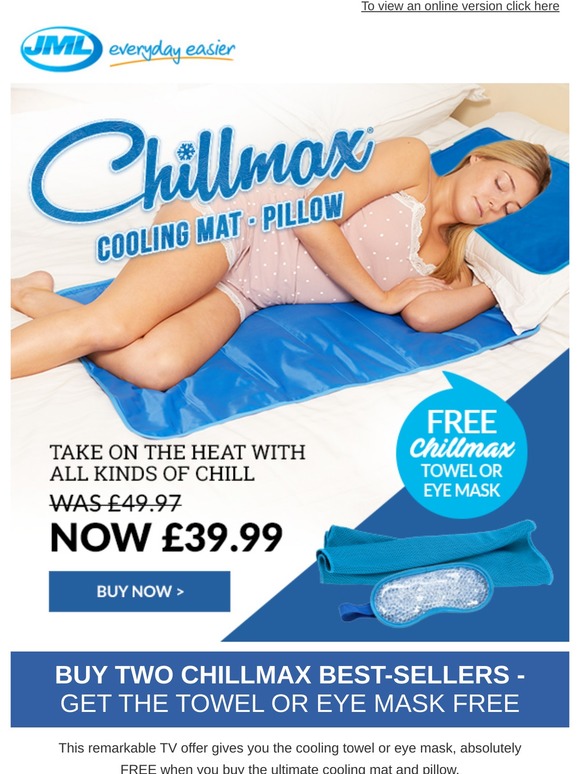chill pillow jml