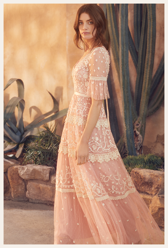 needle and thread dream rose dress