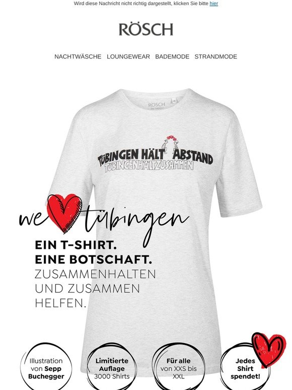 Charity Aktion - Tübingen hält zusammen❤️