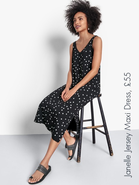 hush janelle polka dot dress