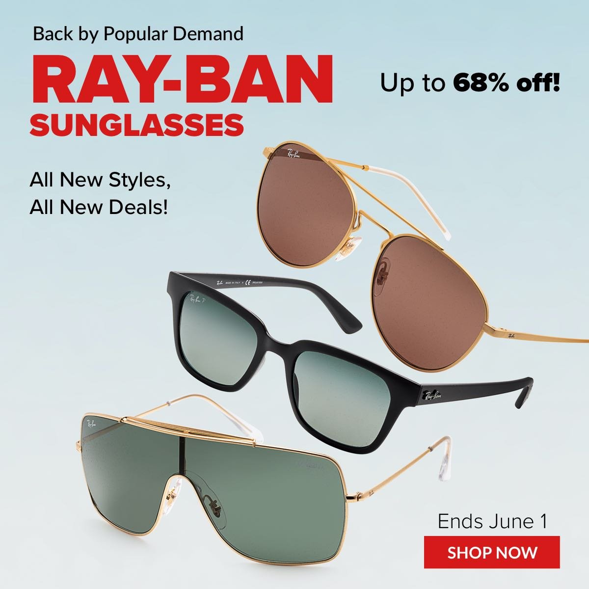 ray ban deals