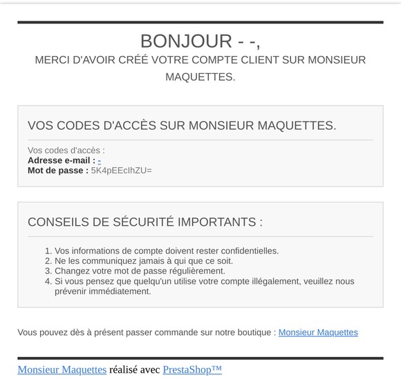 [Monsieur Maquettes] Bienvenue !