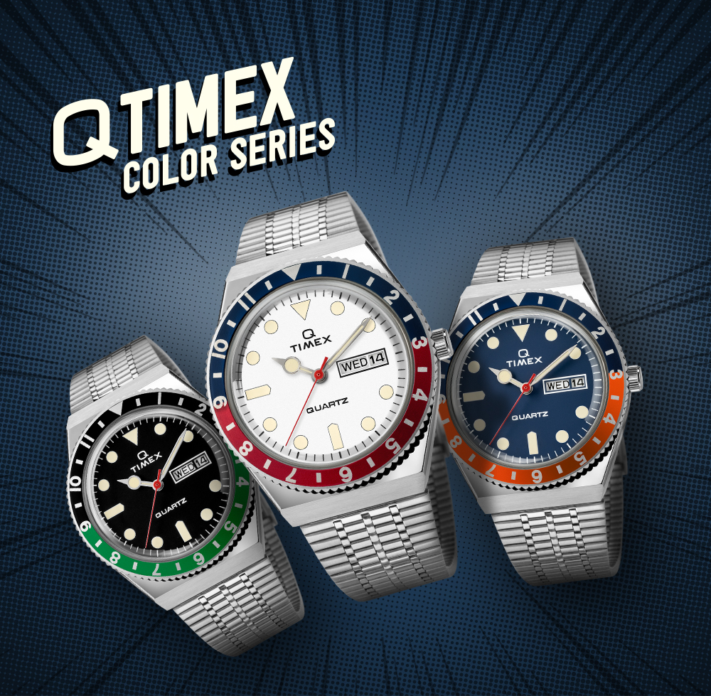 timex q color series