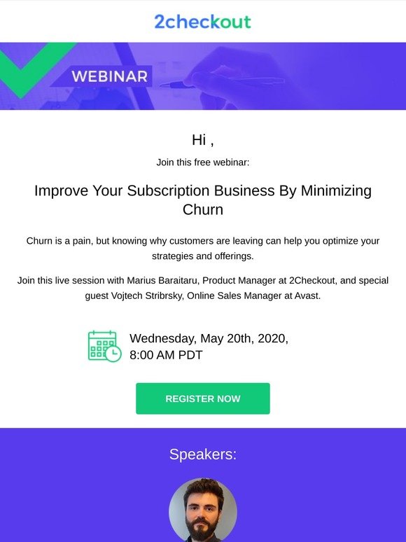 [Webinar] Improve Your Subscription Business By Minimizing Churn
