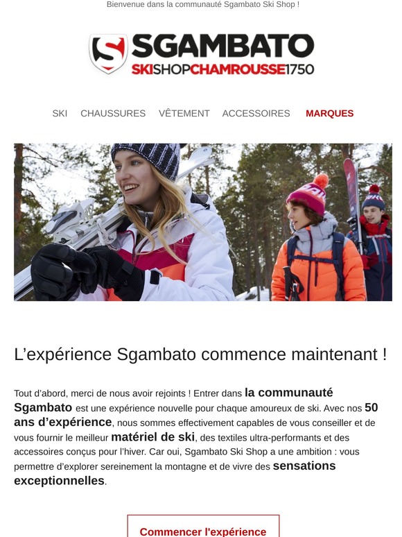 L’expérience Sgambato commence maintenant !