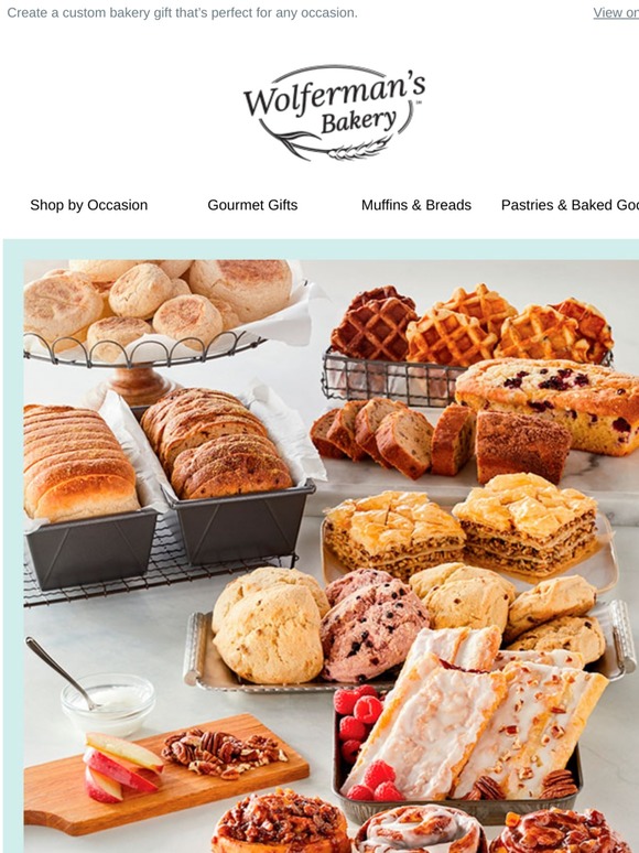 Wolferman's We call it Mix & Match you pick what goes inside each