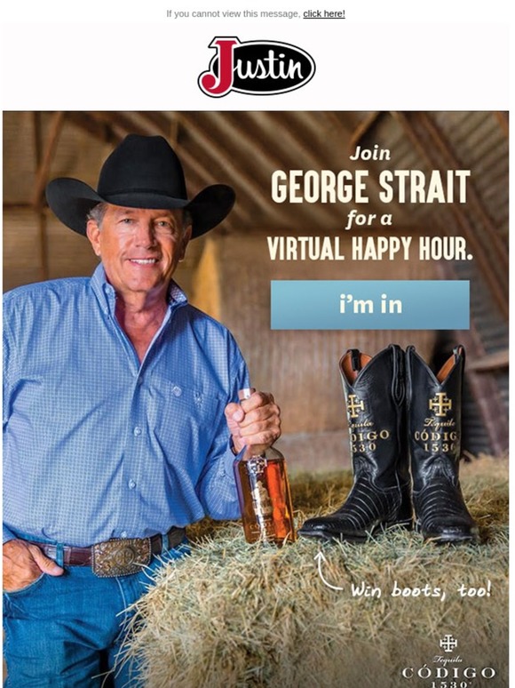 george strait tequila boots