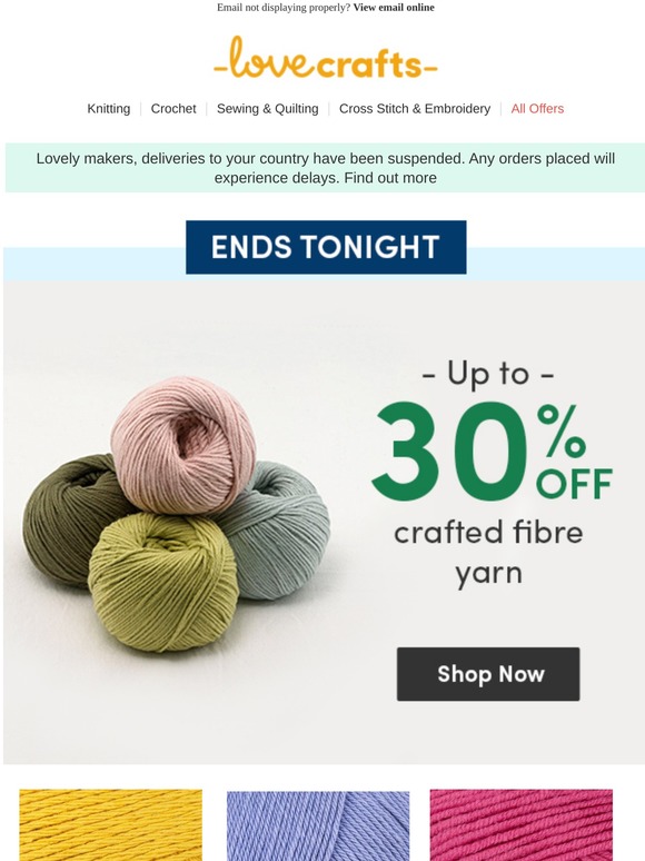 Loveknitting De Craft With Tom Daley And Save Up To 30 Off Inside Milled