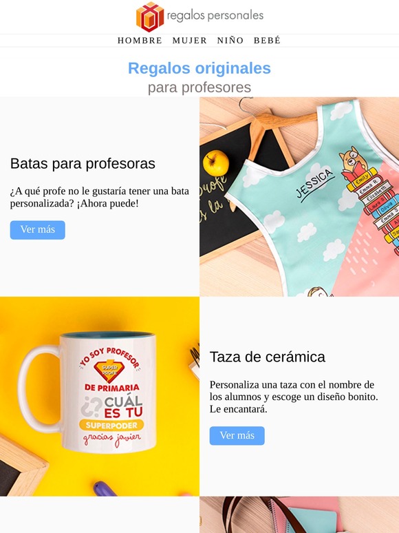 👩‍🏫 ¿Qué regalar a profesoras y maestros?