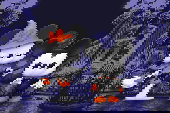 funko pop halloween mickey and minnie 