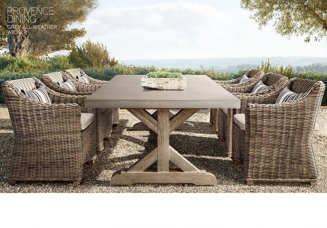 restoration hardware provence table