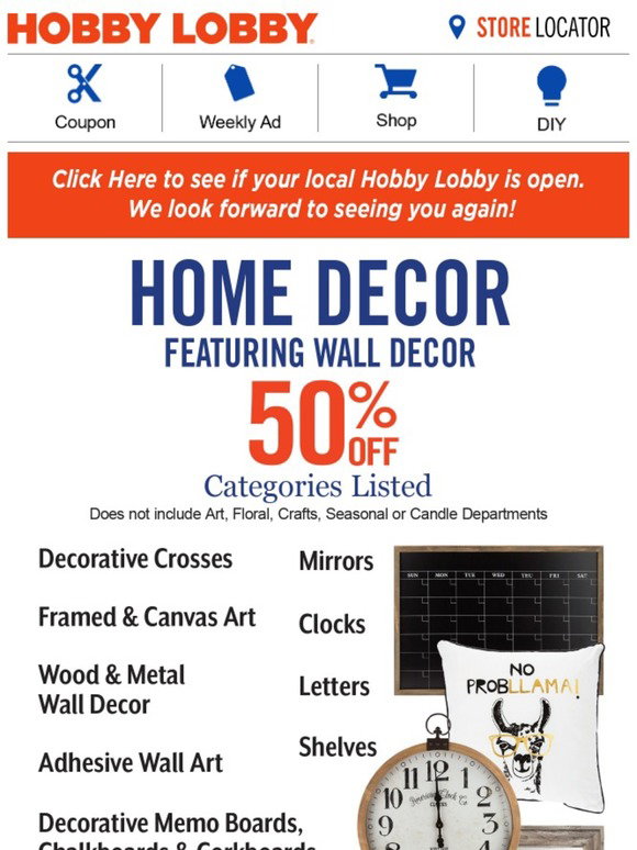 Hobby Lobby 40 Off Coupon Inside Milled
